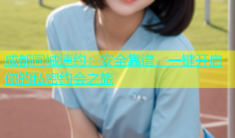 成都同城速约：安全靠谱，一键开启你的私密约会之旅