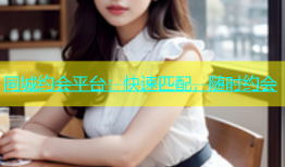 同城约会平台：快速匹配，随时约会