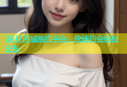 2017同城炮约平台，快速约会轻松交友