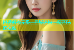 附近颤意无限，同城速约，探寻TA的心跳