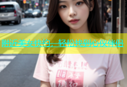 附近美女快约，轻松找到心仪伴侣