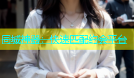 同城神器：快速匹配约会平台