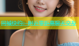 同城快约：附近零距离聊天交友