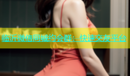 临沂微信同城约会群：快速交友平台