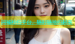 同城秒约平台，随时随地约起来