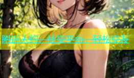 附近人约：社交平台，轻松交友