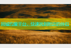 同城约爱平台，快速找到附近的伴侣