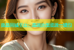 南昌同城平台：高端外围资源一键约