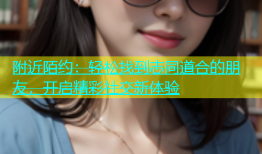 附近陌约：轻松找到志同道合的朋友，开启精彩社交新体验