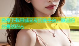 免费下载同城交友约会平台，随时约你喜欢的人