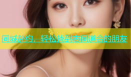 同城赴约，轻松找到志同道合的朋友