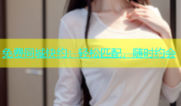 免费同城快约：轻松匹配，随时约会