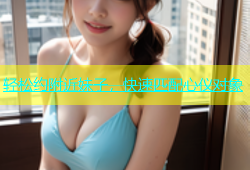轻松约附近妹子，快速匹配心仪对象