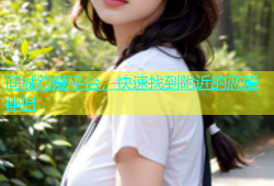 同城约爱平台，快速找到附近的恋爱伴侣