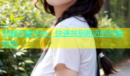 同城约爱平台，快速找到附近的恋爱伴侣