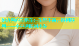 附近网约车租车：车型丰富，随租随用，一个电话即刻出发