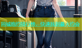 同城炮约排行榜，快速找到最火约会