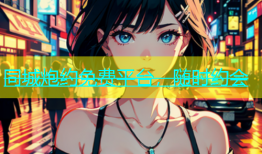 同城炮约免费平台，随时约会