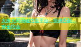 大庆大同同城约会平台：快速匹配，安全约会