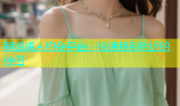 同城成人约会平台，快速找到附近的伴侣