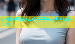 蚌埠58同城交友约会平台，快速找到伴侣