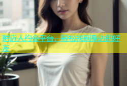 附近人约会平台，轻松找到身边的好友