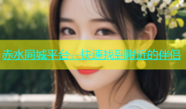 赤水同城平台，快速找到附近的伴侣