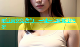 附近美女免费约，一键开启同城激情夜