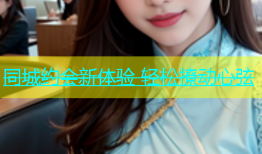 同城约会新体验 轻松撩动心弦