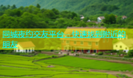 同城夜约交友平台，快速找到附近的朋友