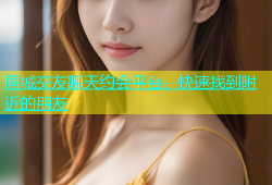 同城交友聊天约会平台，快速找到附近的朋友