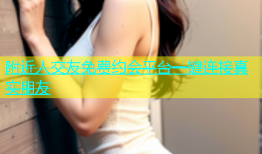 附近人交友免费约会平台一键连接真实朋友