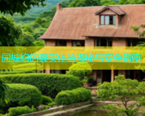 同城约的真实体验揭秘与安全指南