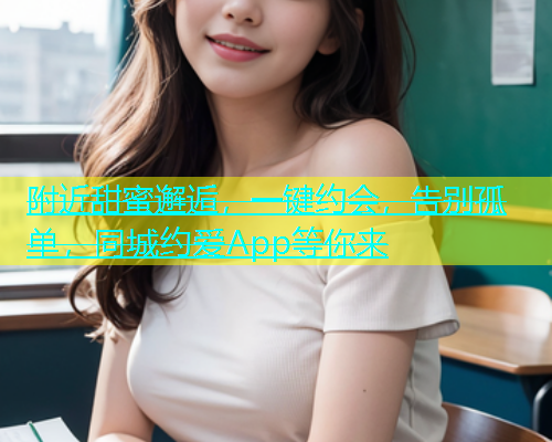 附近甜蜜邂逅，一键约会，告别孤单，同城约爱App等你来