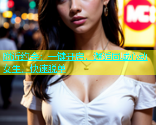 附近约会：一键开启，邂逅同城心动女生，快速脱单