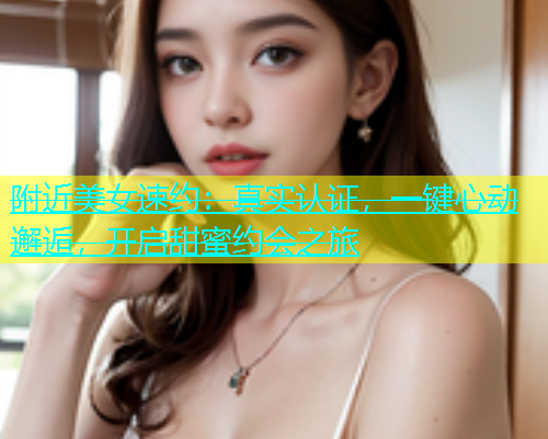 附近美女速约：真实认证，一键心动邂逅，开启甜蜜约会之旅