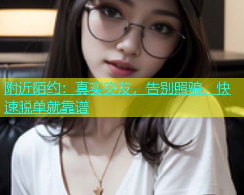 附近陌约：真实交友，告别照骗，快速脱单就靠谱