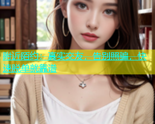 附近陌约：真实交友，告别照骗，快速脱单就靠谱