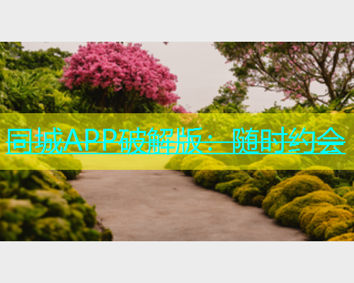 同城APP破解版：随时约会