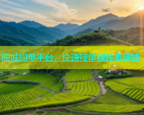 同城约单平台，快速接单赚钱更便捷