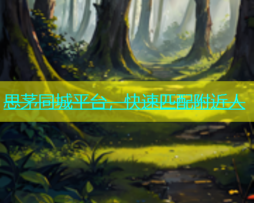 思茅同城平台，快速匹配附近人
