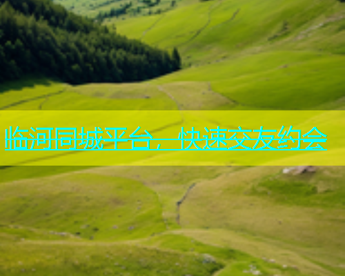 临河同城平台，快速交友约会